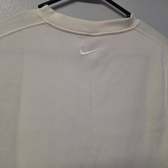 Nike Dri Fit Pullover Vest Off White Mens Large Gold Preppy Club - Picture 5 of 9